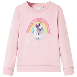 bluza-dziecieca-teczowa-92-jasnorozowa-18-24m