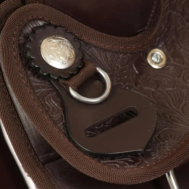 western-saddle-set-17-brown-stan-nowy-rodzaj-westernowe