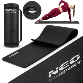 Zdjęcie produktu DUŻA MATA DO ĆWICZEŃ JOGI YOGA FITNESS GRUBA 1,5cm