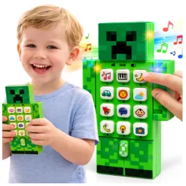 telefon-interaktywny-minecraft-creeper-dla-dzieci-edukacyjny-grajacy