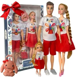 lalka-mama-tata-corka-rodzinka-zestaw-na-prezent-ruchome-stawy-z-dzieckiem