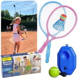 rakietki-tenisowe-pilka-trener-do-tenisa-dla-dzieci-badminton-lotka-zestaw