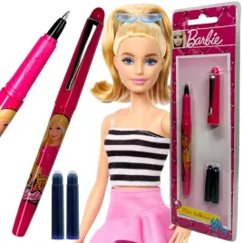 pioro-kulkowe-dla-dzieci-barbie-2x-naboje-do-piora-do-szkoly-pisania