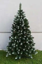 choinka-sztuczna-sosna-szyszka-diamentowa-jarzebina-160-cm