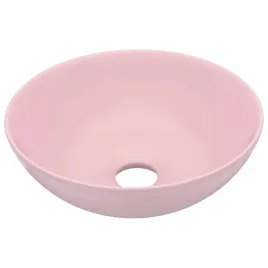 umywalka-lazienkowa-ceramiczna-matowy-roz-okragla