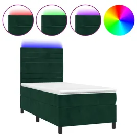 lozko-kontynentalne-z-diodami-led-203x100-cm-ciemnozielone