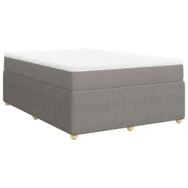 lozko-kontynentalne-z-materacem-taupe-tkanina-160x200-cm