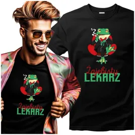 smieszna-meska-koszulka-dla-lekarza-zajebisty-lekarz-ze-smieszna-zaba-m