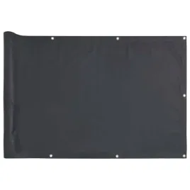 oslona-na-balkon-z-pvc-antracyt-500x75-cm-odporna-na-uv-z-oczkami-alum