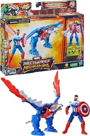hasbro-mech-strike-mechasaurus-capitan-america-2pak-figurki