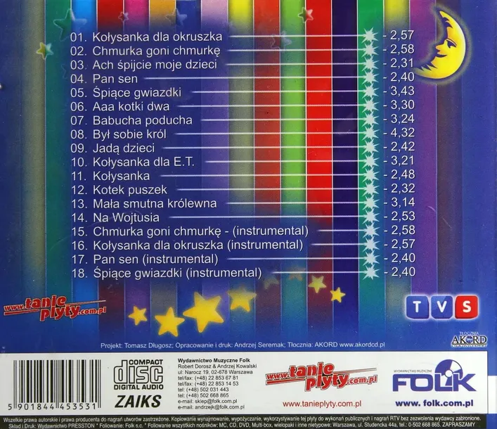 kolysanki-dla-dzieci-cd-nosnik-cd