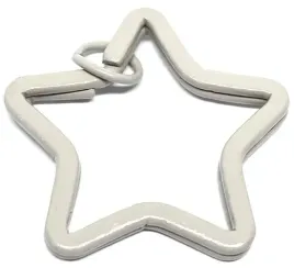 kolko-do-breloczka-kluczy-szara-gwiazdka-diy-grey-star-zawieszka-2-sztuki