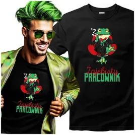 tshirt-meski-dla-pracownika-zajebisty-pracownik-ze-smieszna-zaba-l