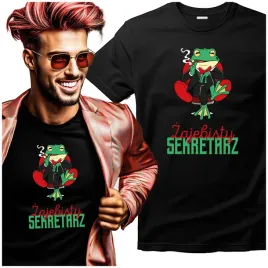 tshirt-meski-dla-sekretarza-zajebisty-sekretarz-ze-smieszna-zaba-l