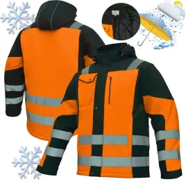 kurtka-robocza-zimowa-softshell-ocieplany-fluorescencyjna-pasy-odblaski-xxl