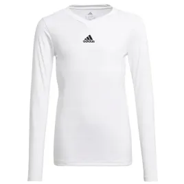 koszulka-adidas-team-base-tee-junior-gn5713-bialy-176-cm