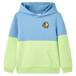 dziecieca-bluza-z-kapturem-104-niebiesko-zolta-98percent-bawelny