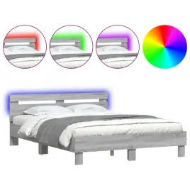 lozko-z-led-203x155-cm-szary-dab-sonoma