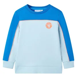 longsleeve-dzieciece-neon-pomaranczowy-116-jasnoniebieski-jaskrawoniebies