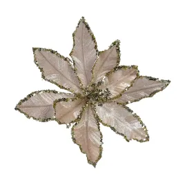 gwiazda-betlejemska-na-klipsie-poinsetia-bezowa-kwiat-sztuczny-28x10-cm