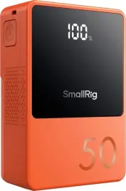smallrig-4871-v-mount-mini-akumulator-vb50-d-tap-usb-a-usb-c-pomaranczowy