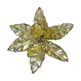 gwiazda-betlejemska-na-klipsie-poinsetia-zlota-kwiat-sztuczny-28x10-cm