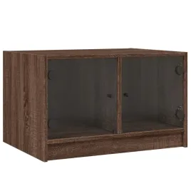stolik-kawowy-z-polka-brazowy-dab-68x50x42-cm