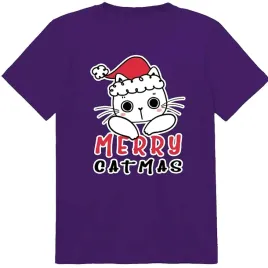 koszulka-dziecieca-swiateczna-merry-catmas-kot-w-czapce-152-jakosc