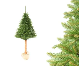 choinka-sztuczna-swierk-naturalny-na-pniu-220cm-juta-ozdobna