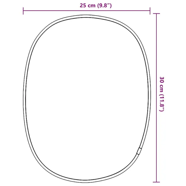 lustro-scienne-czarne-30x25-cm-kod-producenta-348221