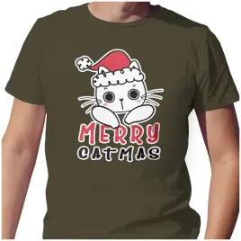 koszulka-meska-t-shirt-swiateczna-xl-merry-catmas-kot-w-czapce-jakosc