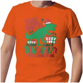 koszulka-meska-t-shirt-swiateczna-xl-dinosaur-for-christmas-prezenty-jakosc