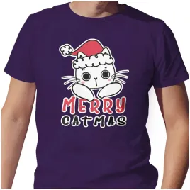 koszulka-meska-t-shirt-swiateczna-m-merry-catmas-kot-w-czapce-jakosc