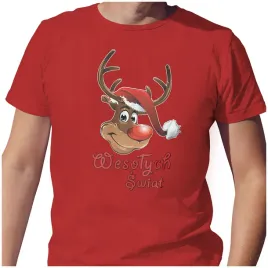 koszulka-meska-t-shirt-swiateczna-l-wesolych-swiat-renifer-rudolf-jakosc