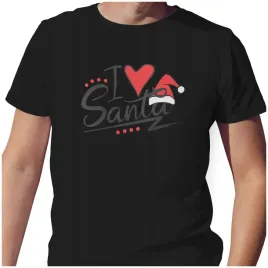 koszulka-meska-t-shirt-swiateczna-l-i-love-santa-czapka-mikolaja-jakosc