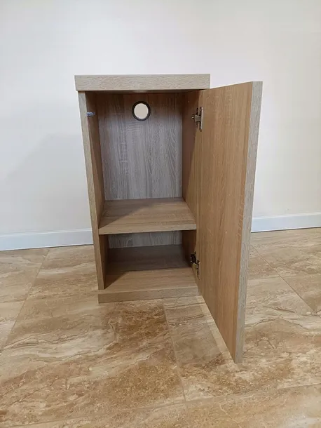 Szafka pod akwarium 35x35x70 cm PRAKTYCZNA AKWARYSTYCZNA OTWÓR NA KABLE