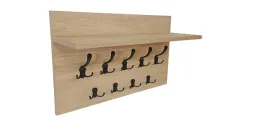 wieszak-scienny-do-przedpokoju-na-ubrania-z-polka-loft-dab-kamienny