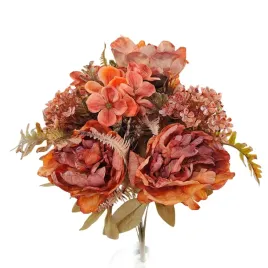 bukiet-peonia-hortensja-pomaranczowy
