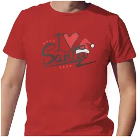 koszulka-meska-t-shirt-swiateczna-2xl-i-love-santa-czapka-mikolaja-jakosc