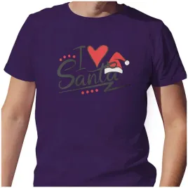 koszulka-meska-t-shirt-swiateczna-2xl-i-love-santa-czapka-mikolaja-jakosc