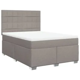 lozko-kontynentalne-z-materacem-taupe-tkanina-160x200-cm