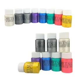farby-akrylowe-metalowe-zestaw-farb-8szt-x-30ml-artist-zloty-srebrny