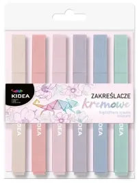 zakreslacze-kremowe-geometryczne-6szt-kidea