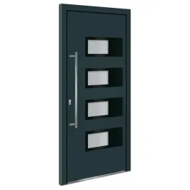 drzwi-zewnetrzne-antracytowe-pvc-aluminium-100x210cm