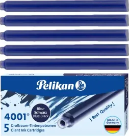 naboje-pelikan-dlugie-5-sztuk-niebiesko-czarne