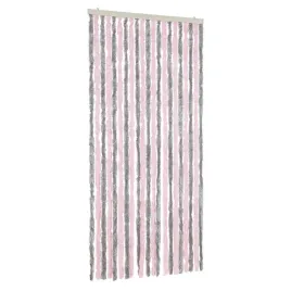 zaslona-przeciwko-owadom-90x200-cm-srebrnoszara-rozowa