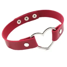 naszyjnik-choker-obroza-czerwona-serce-skorzana-19mm
