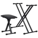 stojak-pod-keyboard-z-taboret-stan-nowy