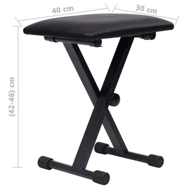 stojak-pod-keyboard-z-taboret-stan-nowy