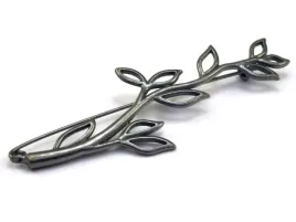 agrafka-ozdobna-broszka-gunmetal-a003